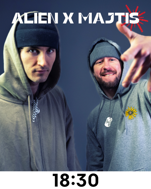 Alien x Majtis - start 18:30